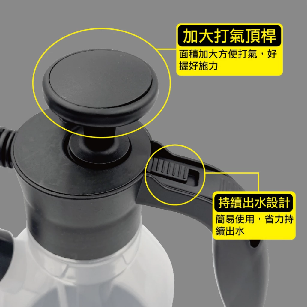 輕鬆搞定泡沫洗車！MINONO 米諾諾 2L 耐酸鹼強力氣壓泡沫噴壺：高 CP 值的 DIY 清潔神器