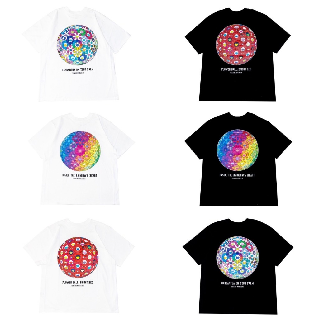 狼嚴選】TAKASHI MURAKAMI 村上隆Flower Ball Serries T-Shirt 花球短  