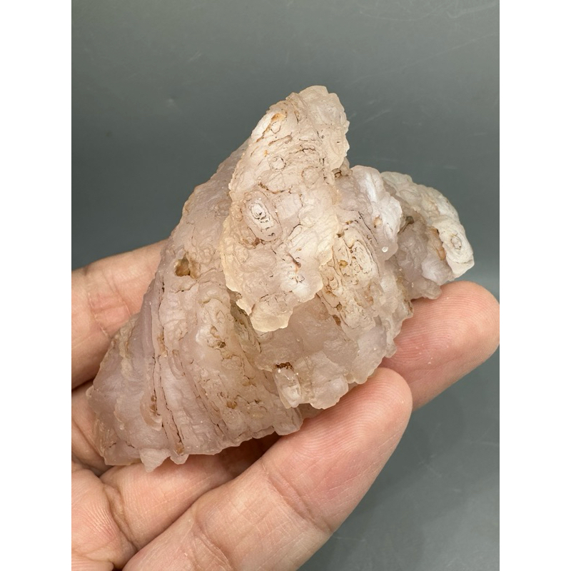 【超珍品】戈壁瑪瑙 内蒙古阿拉善 銀根草花瑪瑙・2・9ｇ（中国産鉱物標本） 天然戈壁石精品玛瑙原石阿拉善石外蒙地表筋脉花脉奇石