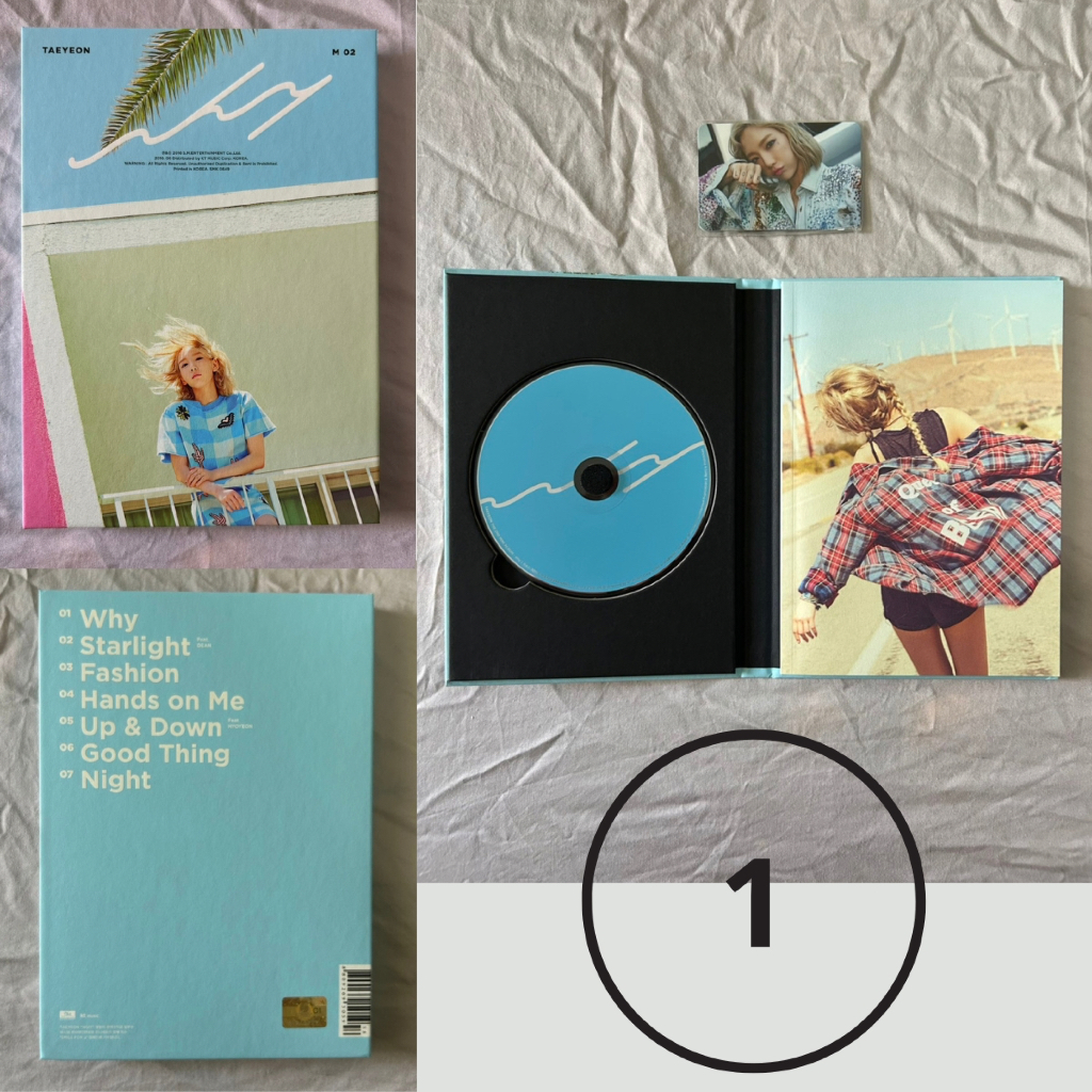 太妍/泰妍 Taeyeon I/Why/My Voice/This Christmas 早期絕版專輯 附小卡 CD | 蝦皮購物
