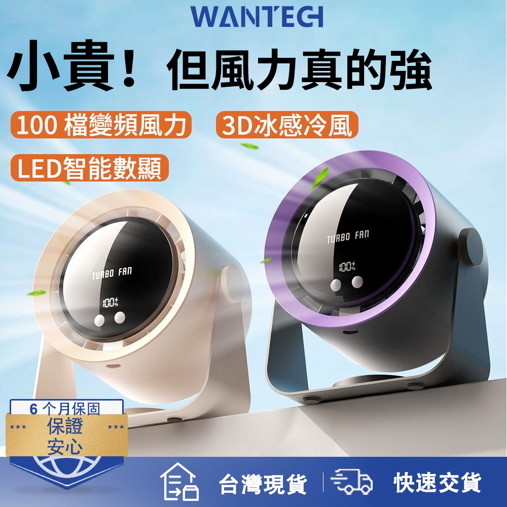 【100級風力+超靜音】WANTECH小風扇 USB電風扇 靜音風扇 LED 小電風扇 電風扇小型 迷你風扇 USB風扇 | 蝦皮購物