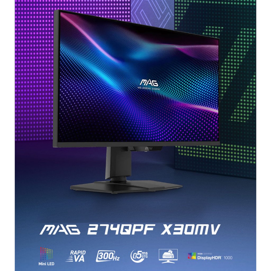 MSI 微星MAG 274QPF X30MV 27型2K 300Hz 電競螢幕易飛電腦| 蝦皮購物