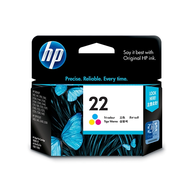 HP 22原廠彩色墨水匣(C9352AA) | 蝦皮購物