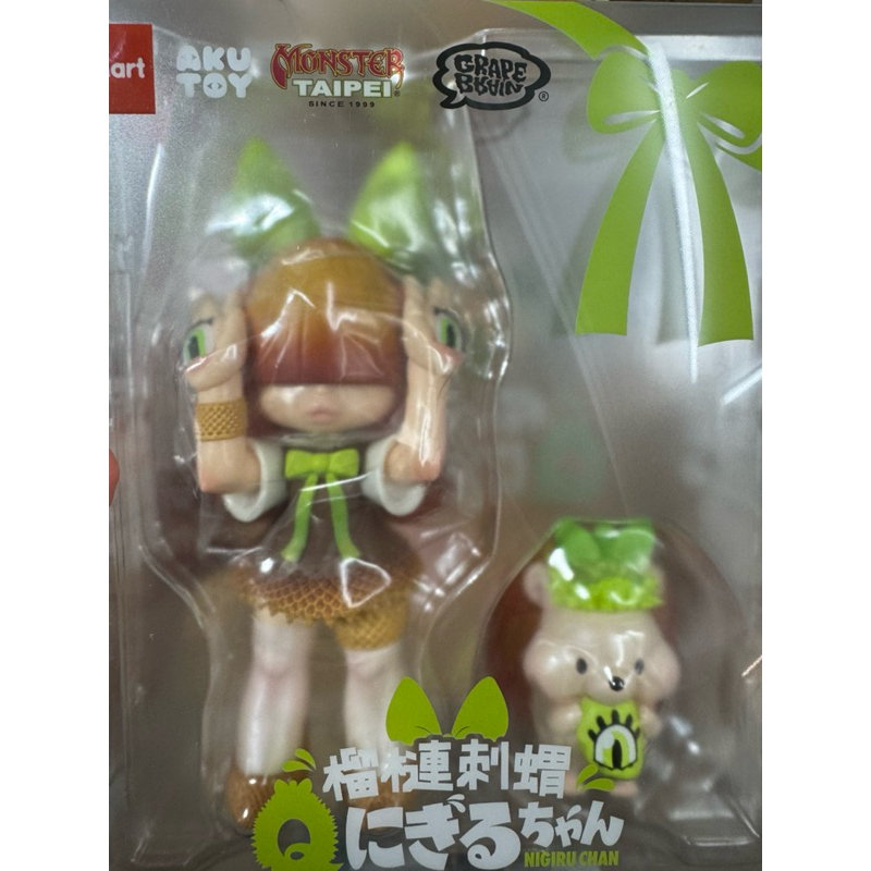 現貨）GRAPE BRAIN x JINART 榴槤刺蝟手目少女2024TTF限定腦味噌| 蝦皮購物