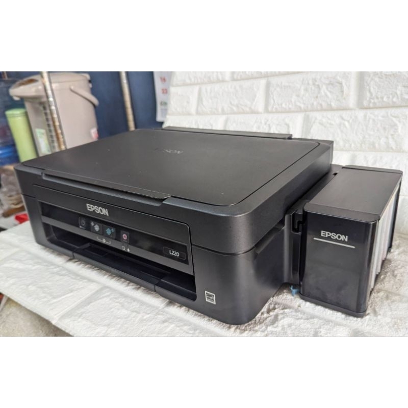 二手epson L220彩色噴墨三合一事務機，影印，列印，掃描 | 蝦皮購物