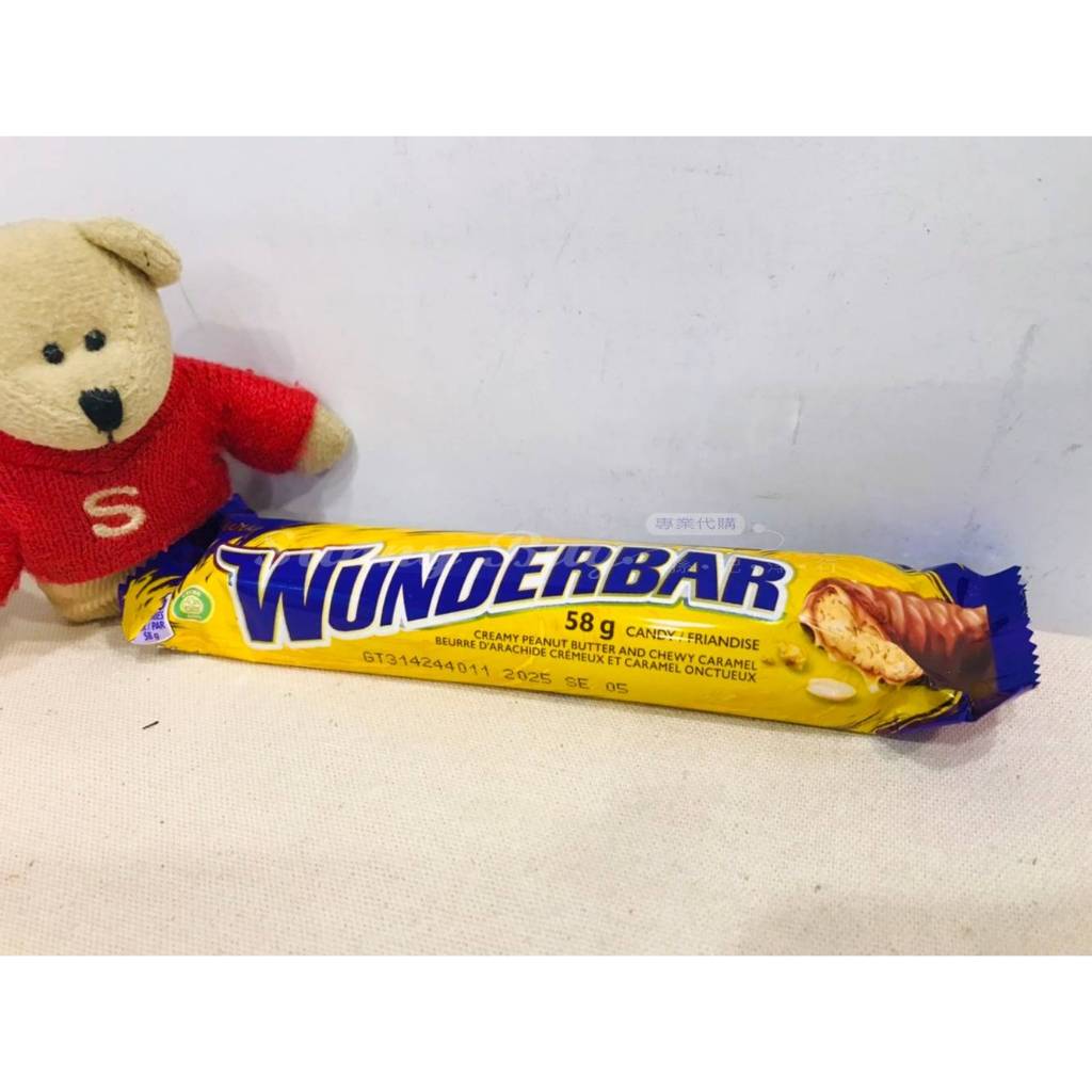【Sunny Buy】 現貨 Cadbury 吉百利 Wunderbar 焦糖花生醬巧克力棒 58g | 蝦皮購物