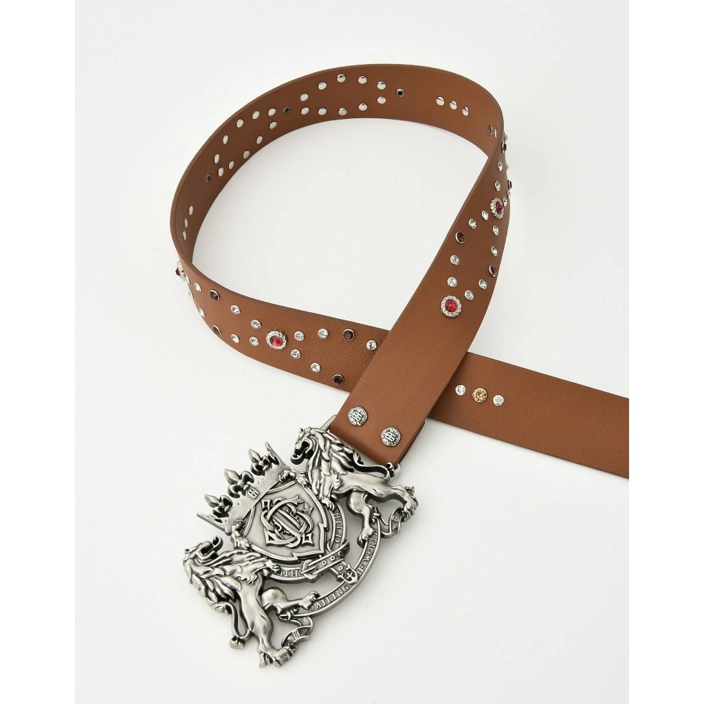 Definite』BIRTH OF ROYAL CHILD｜Lion Medal Horsehair Belt 皮帶
