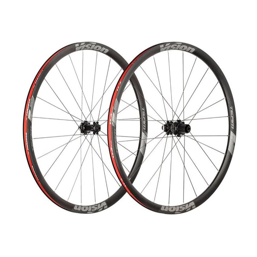 春田單車】vision team 30 / 35 鋁合金輪組中鎖式公路車碟煞輪組700C