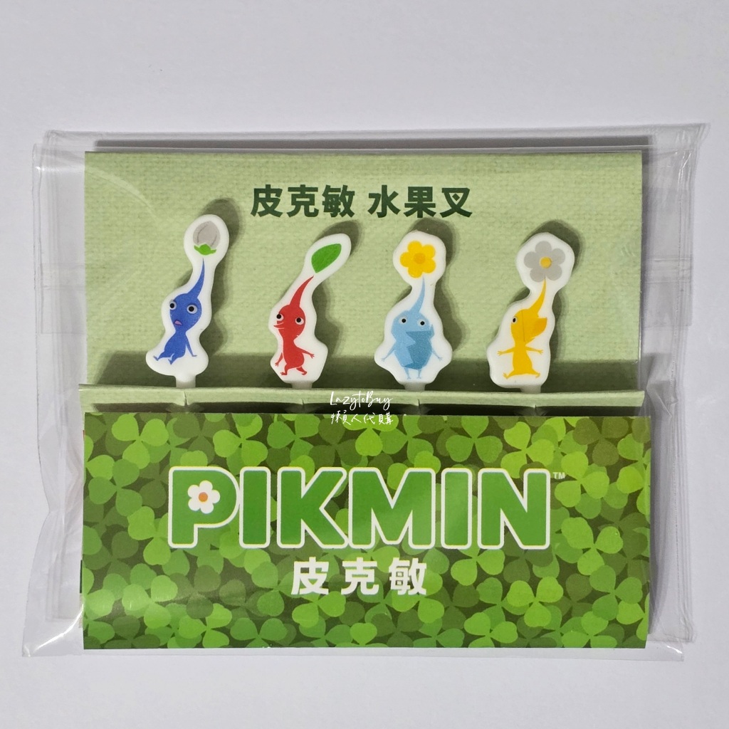 【現貨】皮克敏 水果叉 PINMIN 春暖花開 一組4支 甜點叉 餐具 遊戲周邊 全家便利商店 皮克敏大集合 | 蝦皮購物