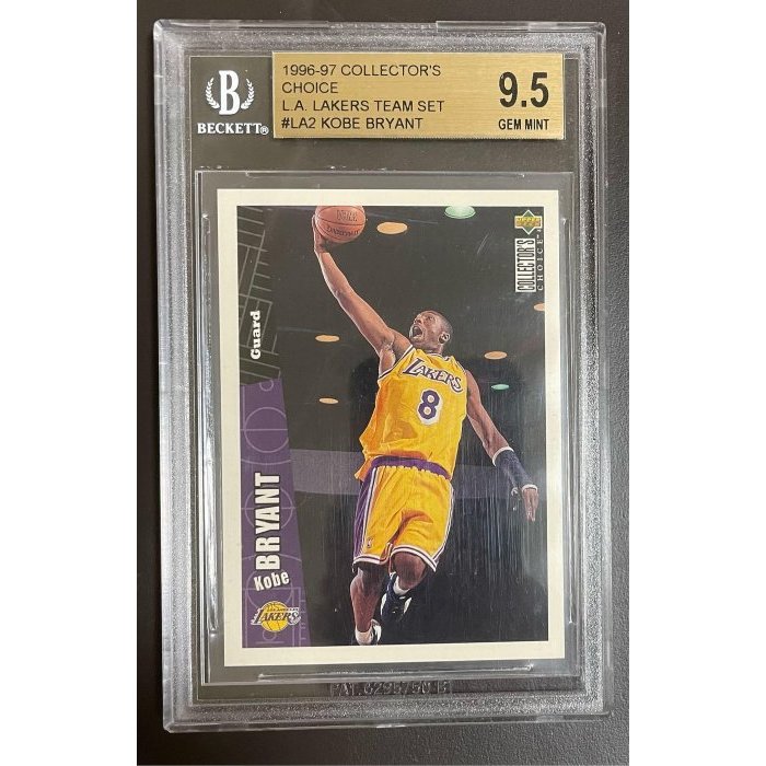 Kobe Bryant collector,s choice 鑑定 新人卡 9.5 級 | 蝦皮購物