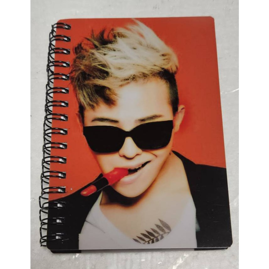 GD G-Dragon 權志龍 寫真記事本 Photo Notebook BIGBANG T.O.P 崔勝鉉 Kpop | 蝦皮購物