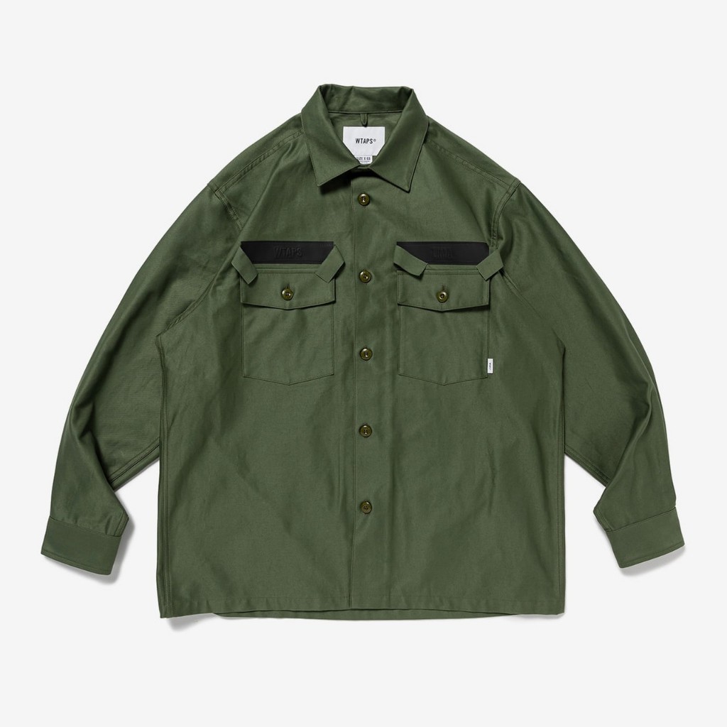 AllenTAPS】WTAPS 24SS CBW 01 / LS / COTTON. SATIN. IDENTITY | 蝦皮購物