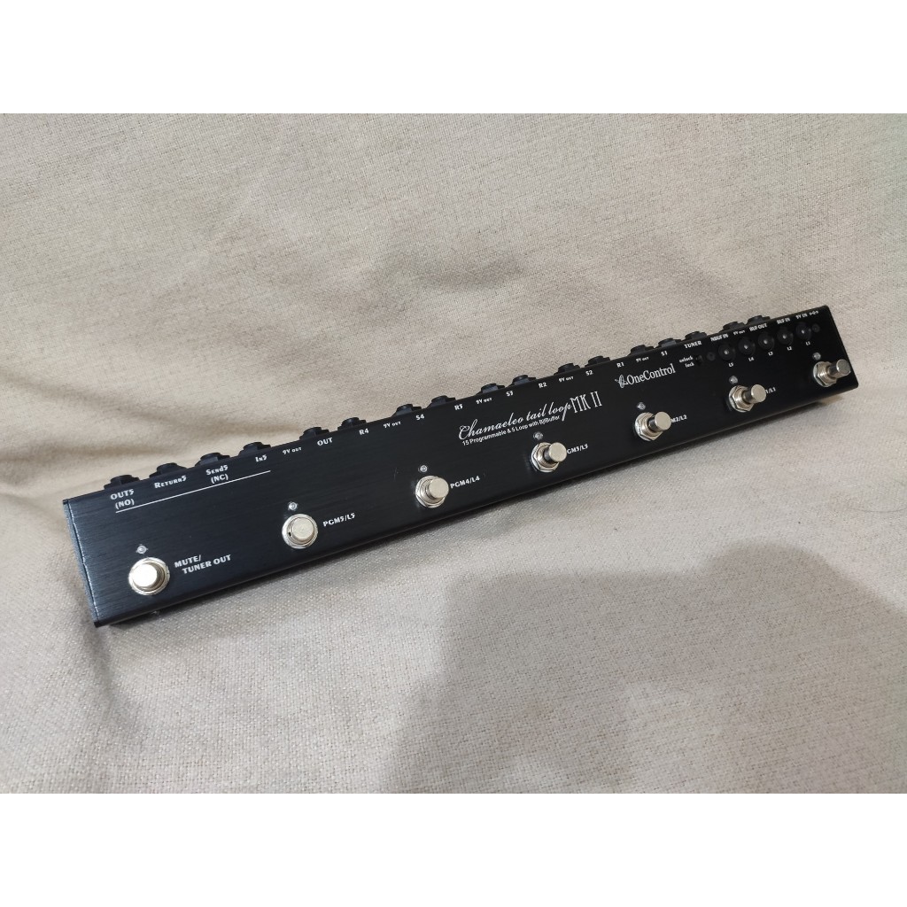 【二手良品】One Control chamaeleo Tail Loop MK2 五路可編程線路效果器 控制器 | 蝦皮購物