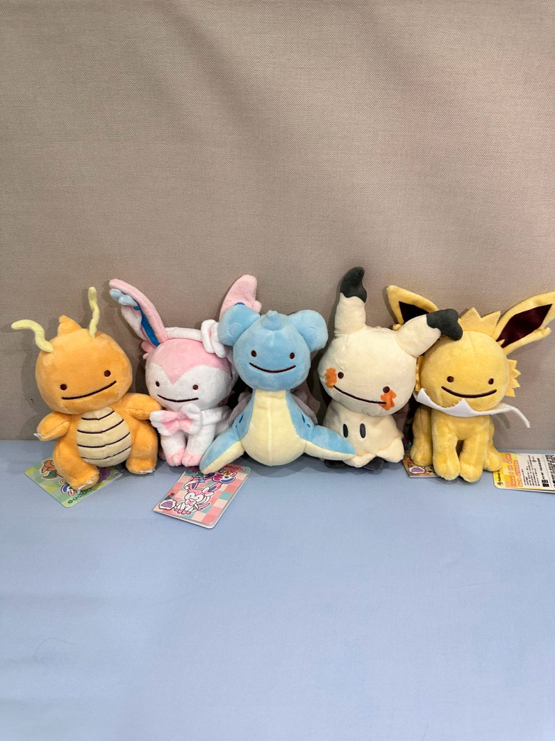 現貨 寶可夢中心 Pokemon 百變怪系列 伊布家族 雷伊布 伊布 六尾 太陽伊布 | 蝦皮購物