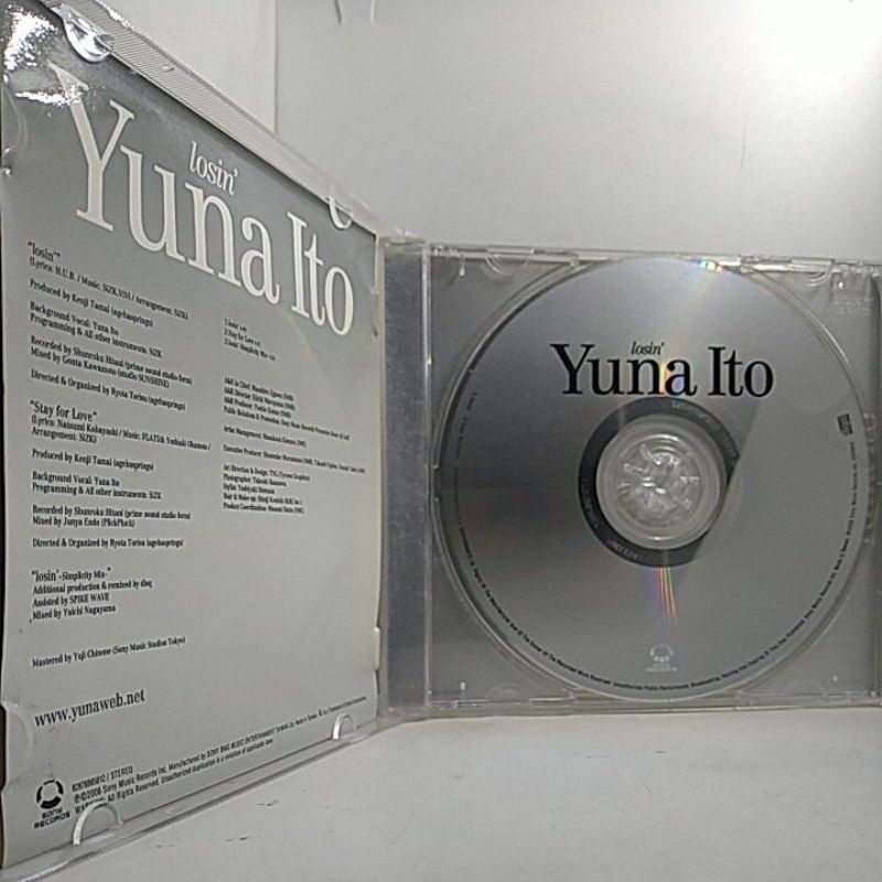 原版伊藤由奈Yuna Ito / Heart、losin'、ENDLESS STORY / 二手東洋CD