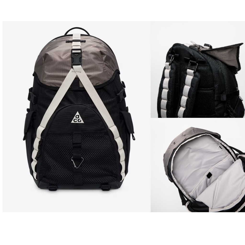 Nike ACG Daymax 後背包 25L 黑色 黑灰 大容量 戶外 運動 背包 雙肩包 現貨 HJ8178-010 | 蝦皮購物