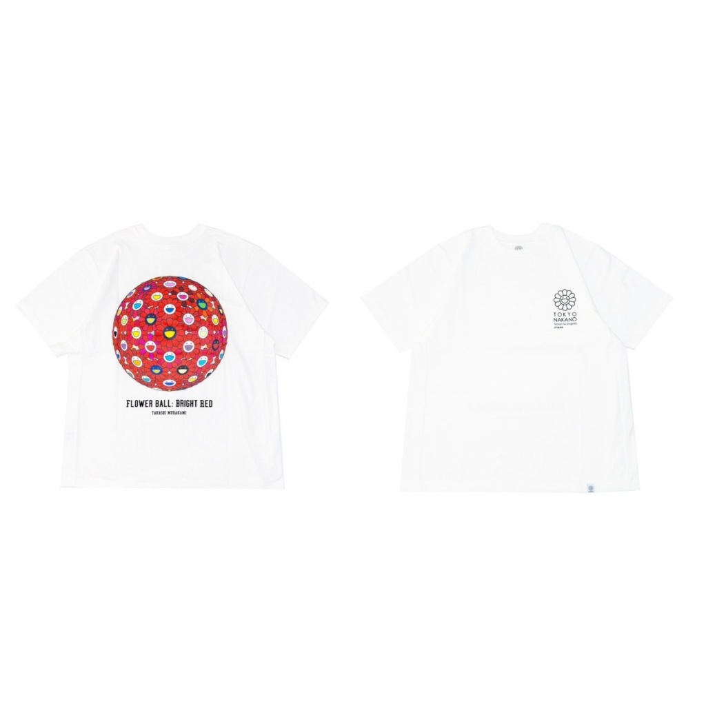 狼嚴選】TAKASHI MURAKAMI 村上隆Flower Ball Serries T-Shirt 花球短  