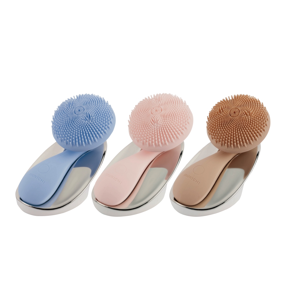 Product image 【MUNICHI 沐尼黑】親膚磁珠潔面儀 潔膚儀 洗臉機 防水 四種模式 磁吸充電 國際電壓  MR.FACE 2