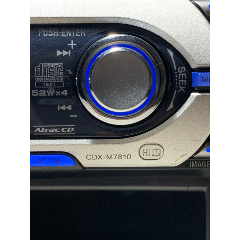 SONY CDX-M7810支援藍牙5.0/ GT800車用1Din高階發燒級主機| 蝦皮購物