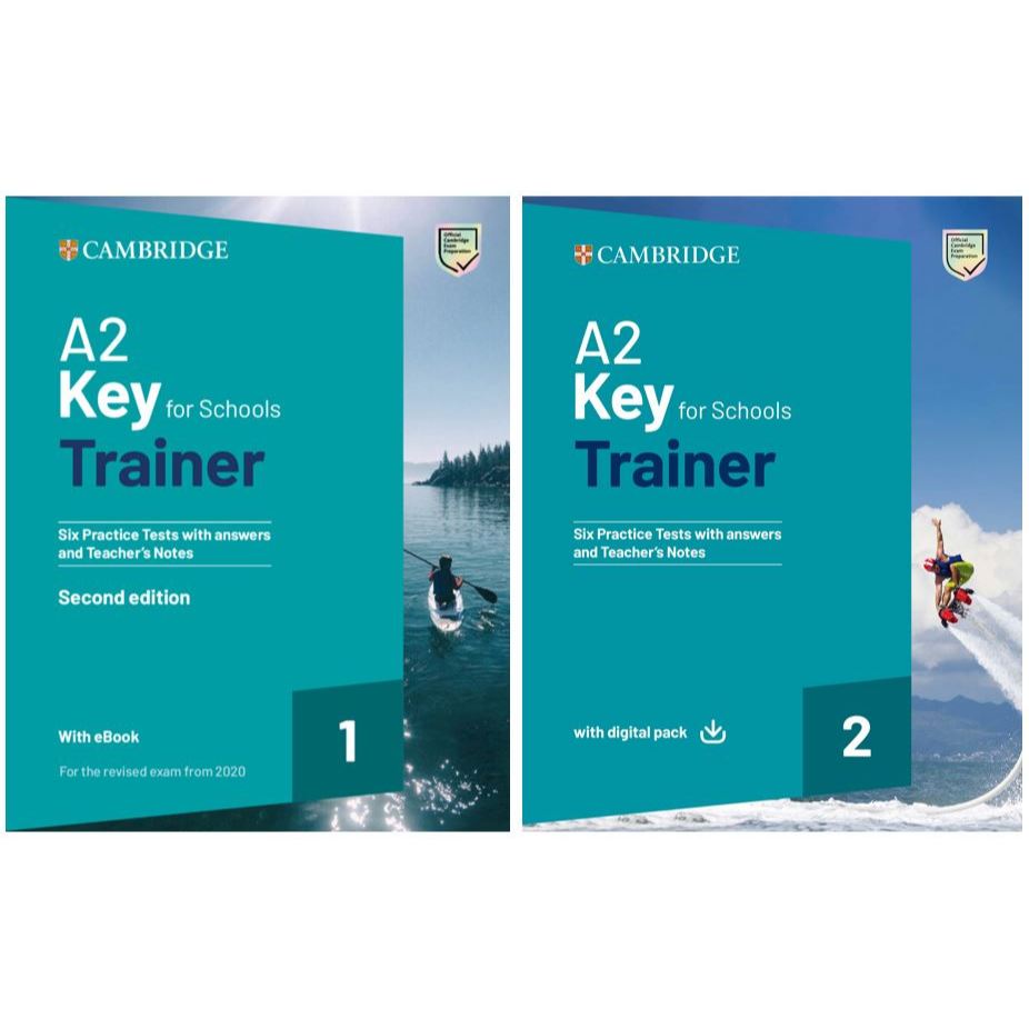 【華通書坊】劍橋英檢解題訓練本 A2 Key for Schools (KET) Trainer Cambridge | 蝦皮購物