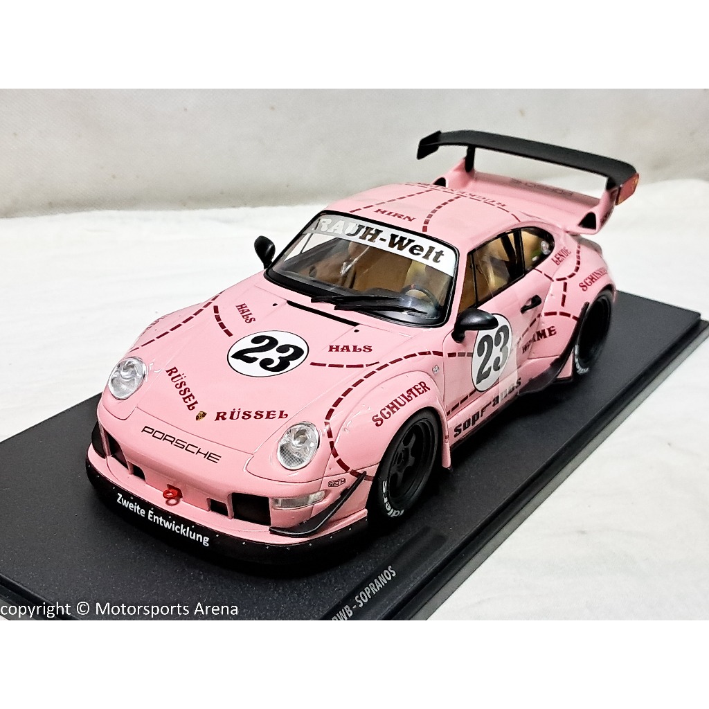 【現貨特價】1:18 Solido Porsche 911 993 RWB Pink Pig 2020 ※合金可開※ | 蝦皮購物