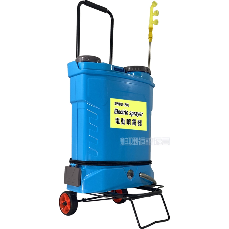 保固一年電動噴霧器(大)20公升(自動壓力開關手把+調速器)20L噴霧機噴藥