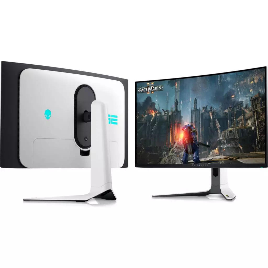 【極致曲面巔峰】Alienware AW3225QF-3Y：全球首款 4K 240Hz QD-OLED 曲面電競螢幕，視覺饗宴的終極解答！