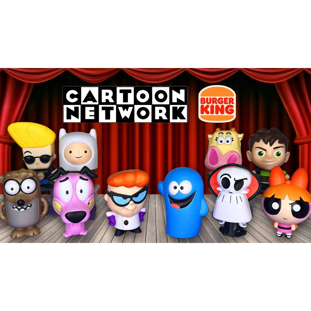 膽小狗英雄 卡通頻道 漢堡王 Cartoon Network 2025 點燃你的童年回憶 整組10隻收藏款 現貨 | 蝦皮購物