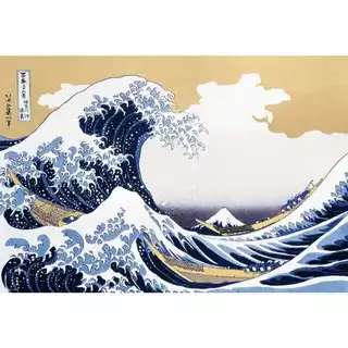 日本浮世繪+富嶽三十六景+神奈川沖浪裏名作+2000片拼圖- 優惠