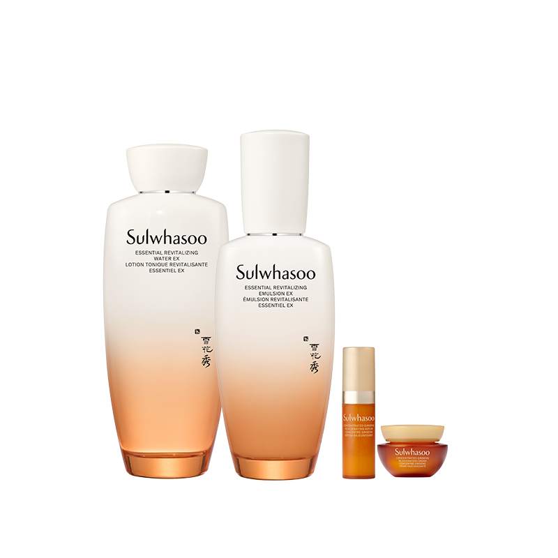 Sulwhasoo 雪花秀滋陰光萃活膚水乳組滋陰保濕精萃保濕敏感肌乳液雪花秀
