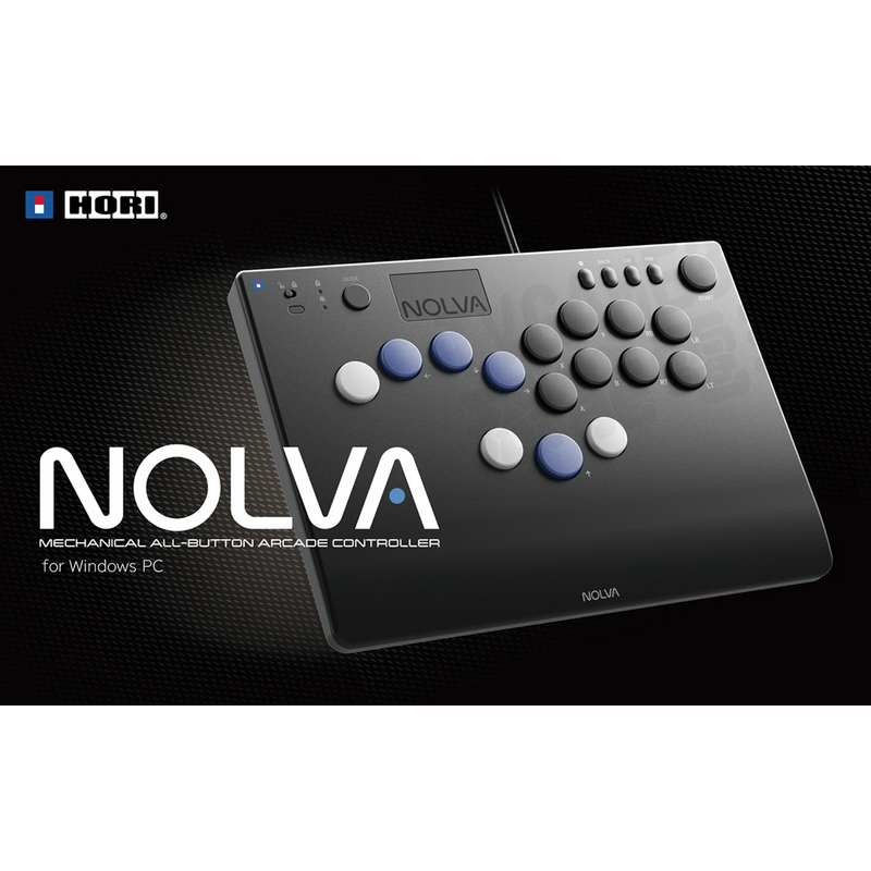 PC HORI NOLVA 機械式全按鍵搖桿大搖格鬥街機控制器高耐久機械鍵 PC HORI NOLVA 機械式全按鍵搖桿大搖格鬥街機控制器高耐久機械鍵