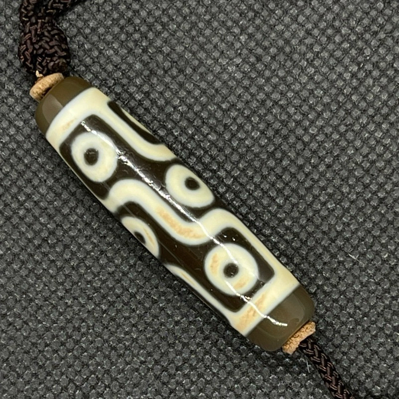 西藏天珠 至純 老料手工珠 高油鈣化 九眼天珠 藏傳 | 蝦皮購物
