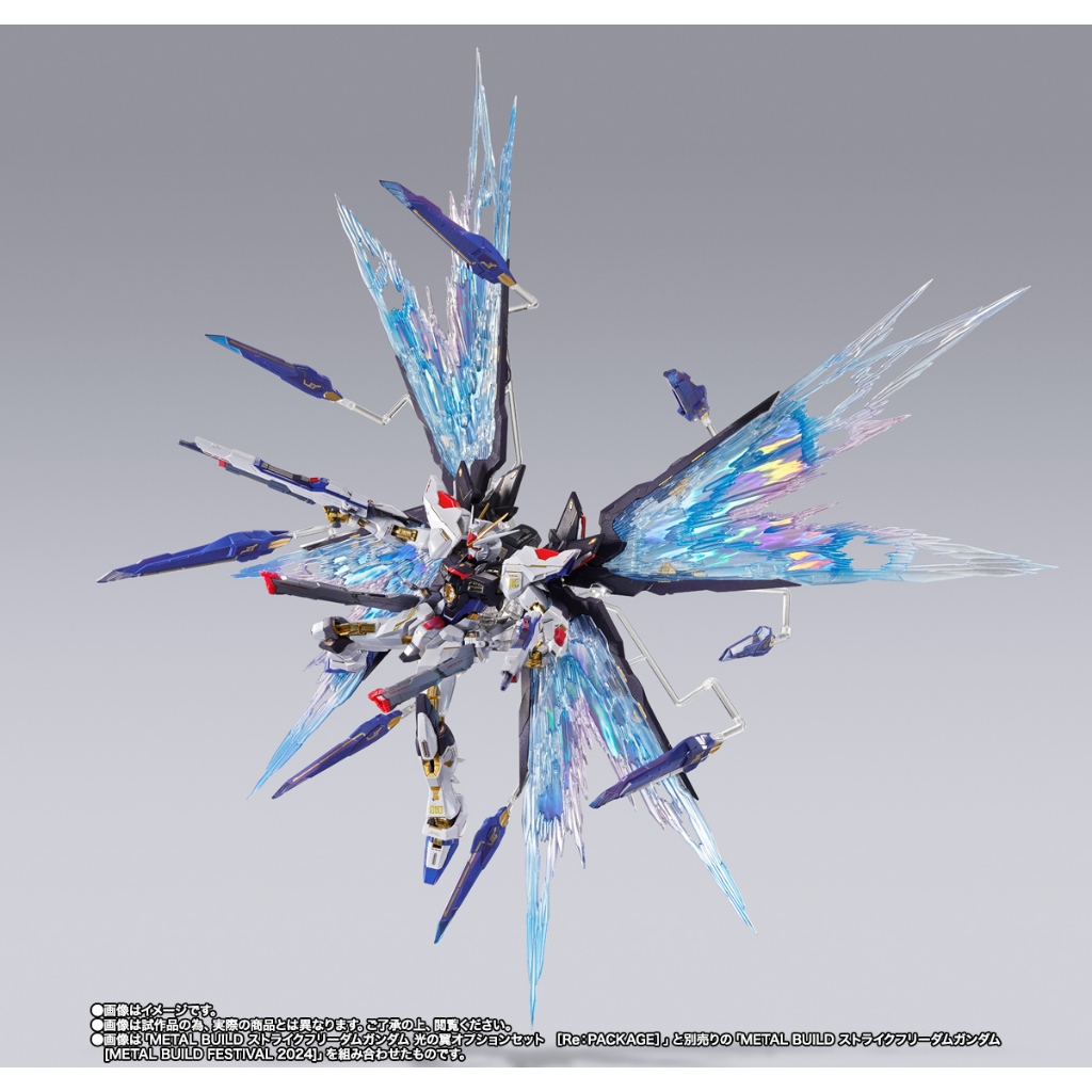 K.P】現貨日魂METAL BUILD 2024 FESTIVAL 攻擊自由鋼彈專用光之翼