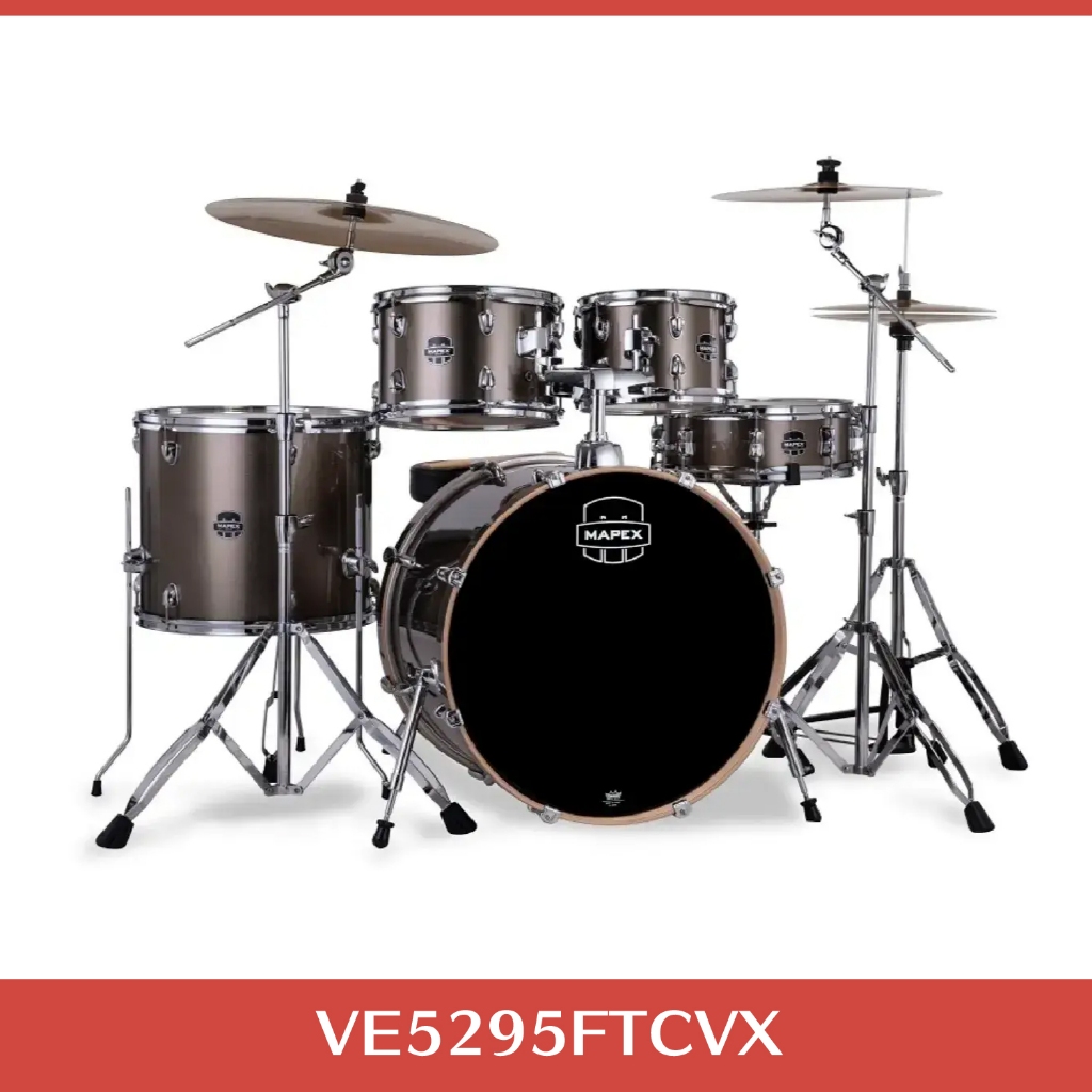 小鼓　革　1組 誠逢國際】預定款Mapex 新手推薦5色可選VENUS 入門鼓組VE5294FT 爵士鼓