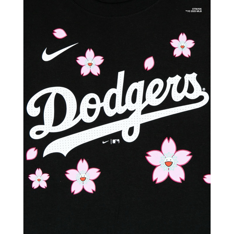 🌸2025 村上隆x MLB🌸 道奇大谷翔平東京開幕戰T-shirt 黑色藍色