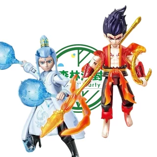 [台灣現貨］翔竣 XJ1139 敖丙 /XJ1138 哪吒-2款-西遊記/魔童鬧海-模型-超可動-公仔-封神榜/海龍王
