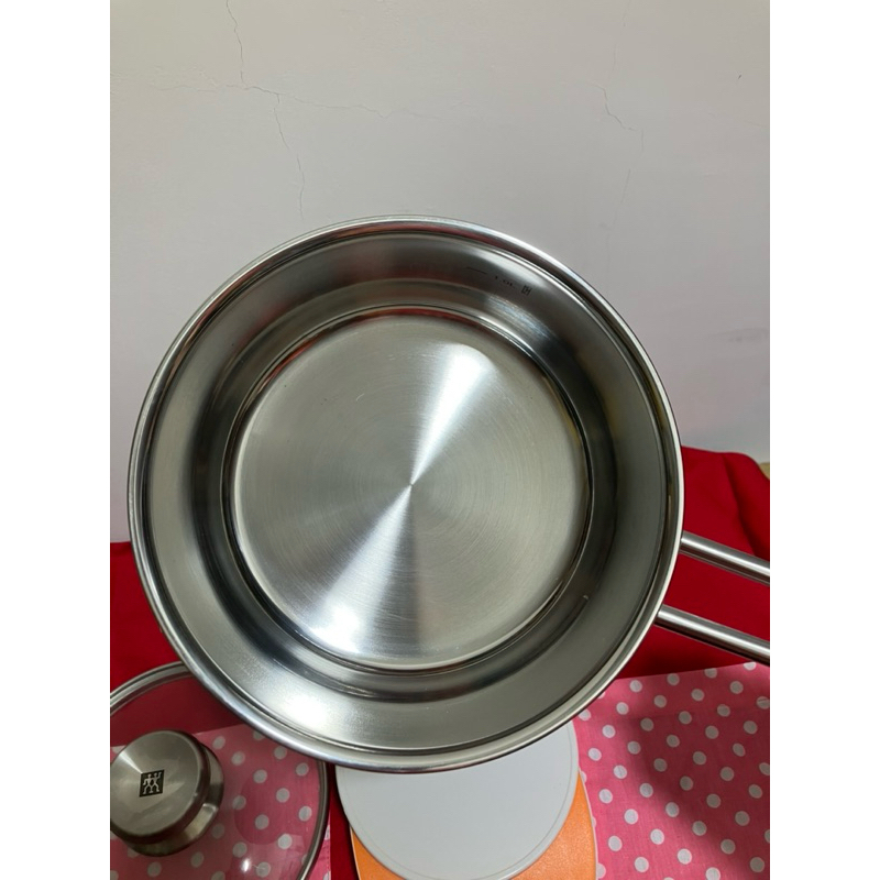 全新未使用過（鍋蓋NG）德國雙人牌16cm 單柄小湯鍋Twin Nova系列