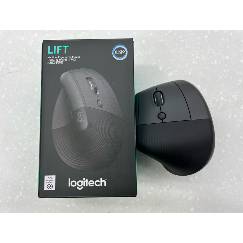 Logitech 羅技 Lift 人體工學垂直無線藍牙滑鼠 MR0094 | 蝦皮購物