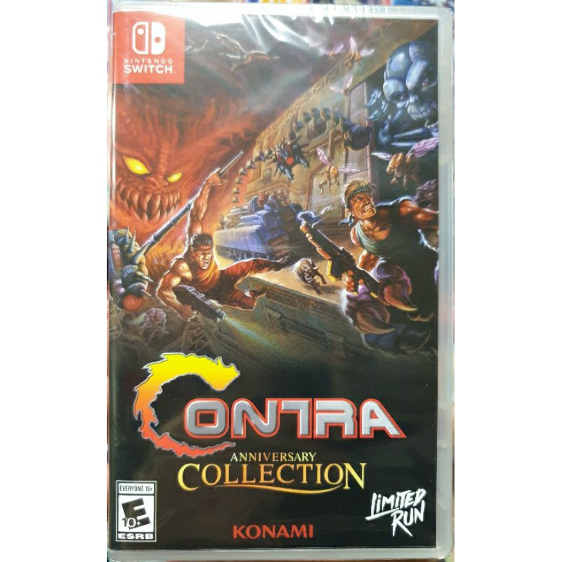 全新現貨】NS Switch遊戲Contra Anniversary Collection 魂斗羅週年
