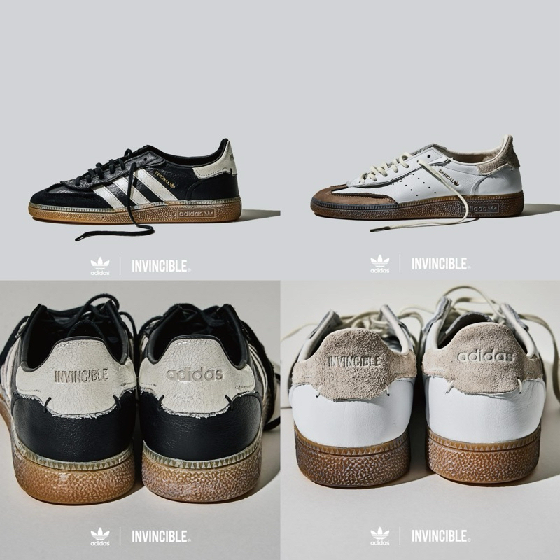 【翌日発送可能】 現貨INVINCIBLE 黑JQ2376白 JQ6252 ConsortiumHandball adidas ビリヤード