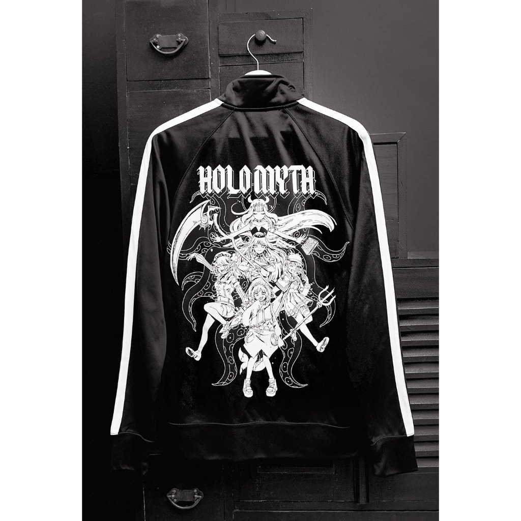【喵生屋】現貨 hololive EN Omocat holoMyth Track Jacket 夾克 | 蝦皮購物