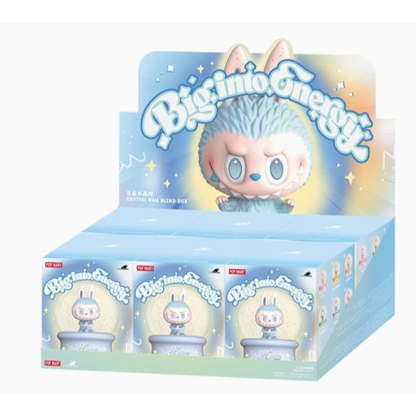 POP MART 泡泡瑪特THE MONSTERS 前方高能系列盲盒水晶球公仔玩具限量