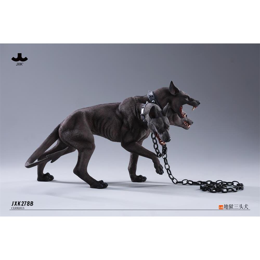 2025年3季預售】JXK 1/6 地獄三頭犬狗仿真動物模型公仔寵物玩具