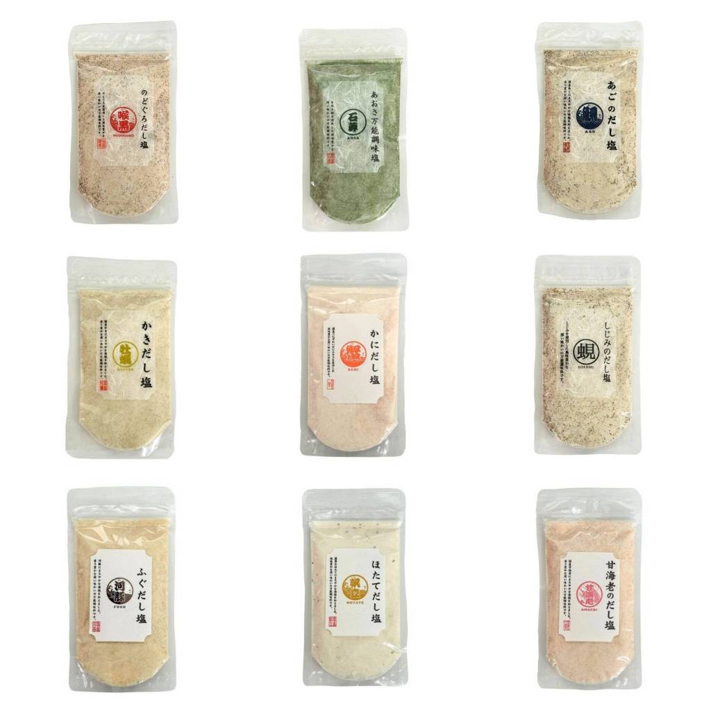 現貨 新品上架 高湯鹽 多件折扣 滿額免運 荻之食品 日本 喉黑 海膽 真鯛鹽 鮮味高湯鹽 昆布 調味鹽 龍蝦