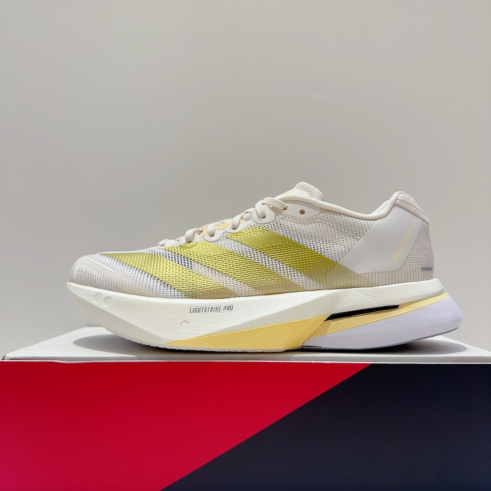 adidas ADIZERO BOSTON 13 W 女生 米金色 透氣 輕量 緩震 運動 慢跑鞋 JS4952 | 蝦皮購物