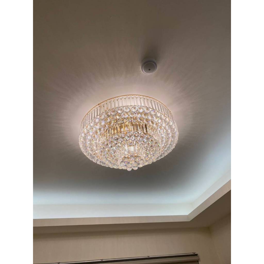 水晶吸頂燈宏華燈飾台灣實體門市水晶燈最便宜現貨佛羅倫斯60cm13