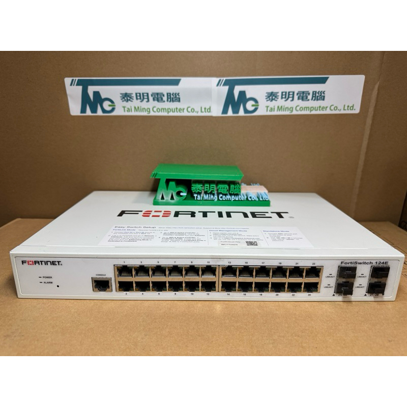 Fortinet FortiSwitch 124E FS-124E 網路交換機 | 蝦皮購物