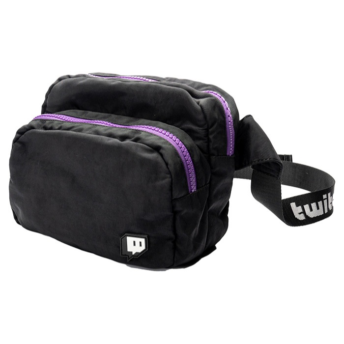 Twitch Fanny Pack 霹靂腰包 / 尼龍腰包 Twitch直播 Twitch周邊 台灣現貨 圖奇腰包 | 蝦皮購物
