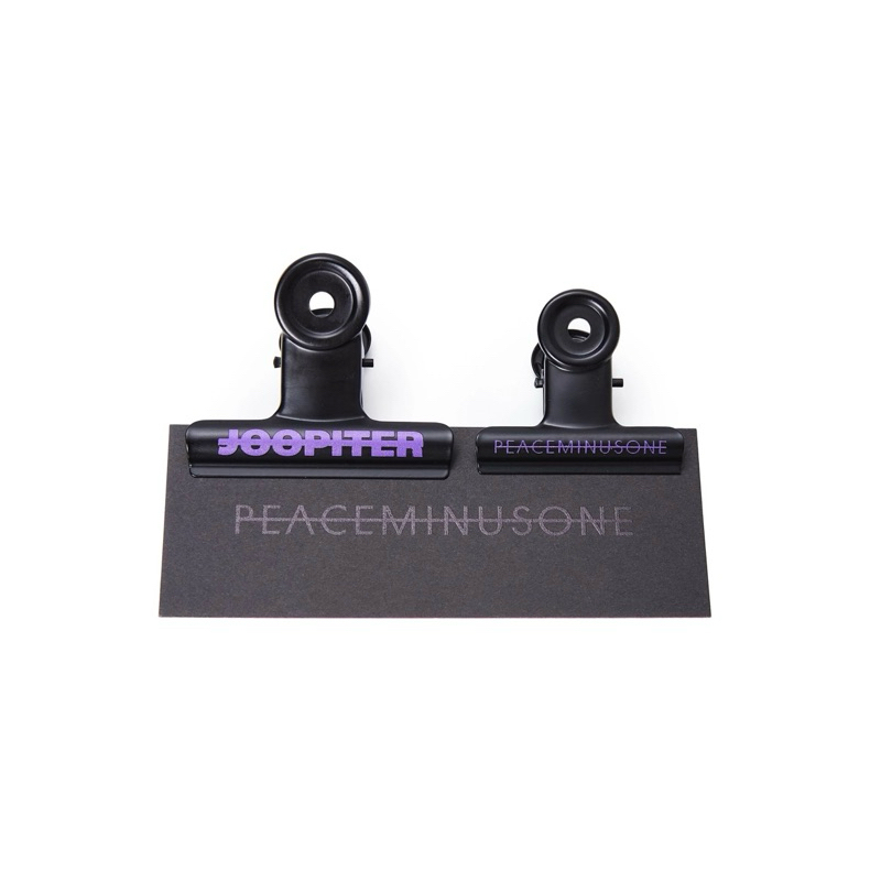 【PEACEMINUSONE x JOOPITER】 Bulldog Clip Set Black 全新限量免運GD權志龍Pmo Peaceminusone x Joopiter BULLDOG