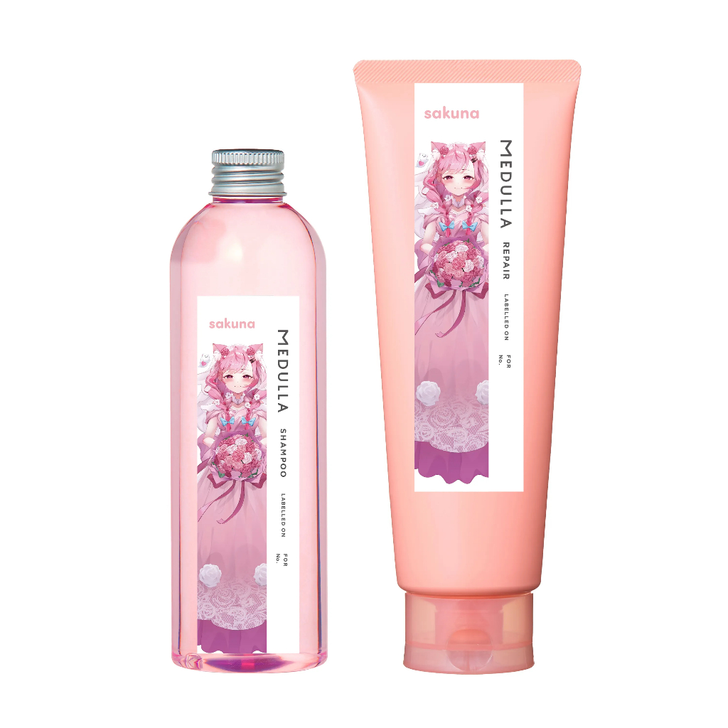 代購結城さくな× MEDULLA 聯名合作洗髮水洗髮精護髮組結城昨日奈